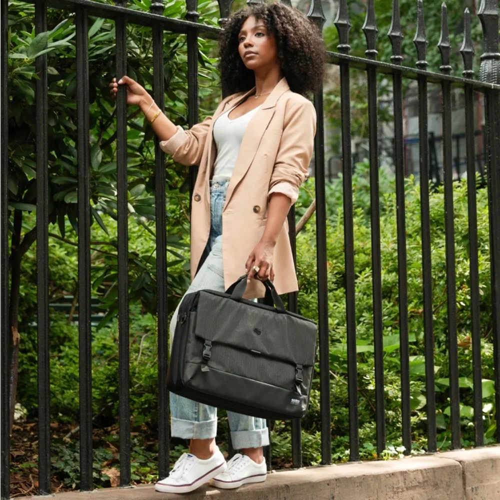 NWT SOLO New York NOTCH Briefcase GRV330